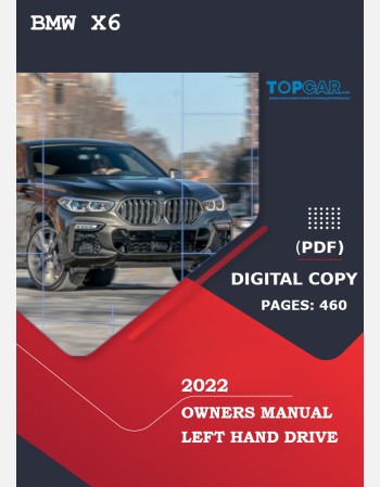 bmw x6 2022 owners manual